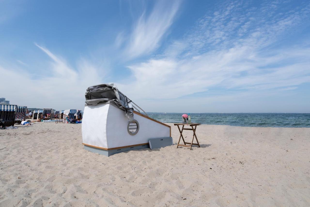 Schlafstrandkorb Nr. 4 Timmendorfer Strand Kültér fotó