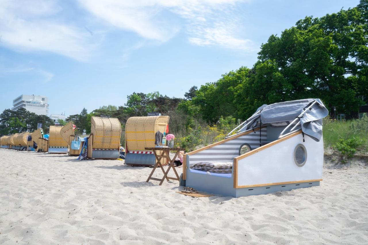 Schlafstrandkorb Nr. 4 Timmendorfer Strand Kültér fotó